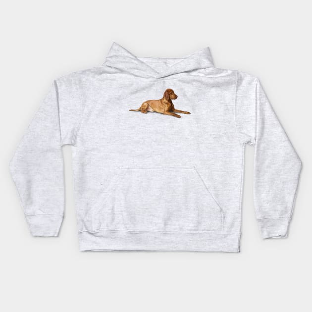 The Vizsla Dog Kids Hoodie by Elspeth Rose Design